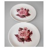 Steubenville Rose Pattern Dinner Plates Set