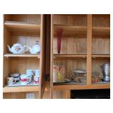 Teapots, Mugs, Vase, and Kitchenware