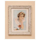 Earl McDuff 1914 Watercolor Portrait