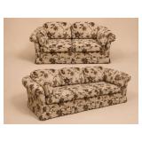 Estate House Floral Upholstered Sofa Set