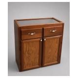 Display Cabinet with Military Collectibles