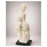 Austin Sculpture Multi-Figure Plaster Statue
