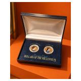 Susan B. Anthony 1999 and Sacagawea 2000 Coin