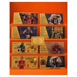 .999 Gold NFL Quarterback Collectible Notes