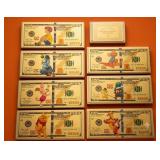 Winnie the Pooh .999 Gold Banknote Set