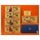 Muhammad Ali .999 Gold Banknote Replicas