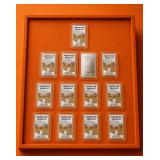 12 American Grain Co 1 oz Silver Bars