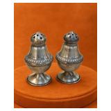 N.S. Co Sterling Silver Salt Pepper Shakers