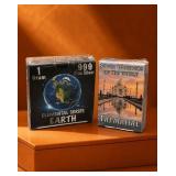 Two .999 Fine Silver Bars, Elemental & Taj 1g 5g