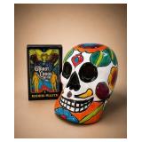Rider-Waite Tarot Cards and Painted Skull