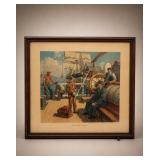 Framed Print "Sea In His Blood"