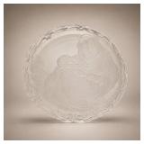Mikasa Lead Crystal Madonna and Child Plate