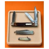 Schrade Old Timer and Other Pocket Knives