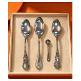 Sterling Silver Spoon Set, 56.1g