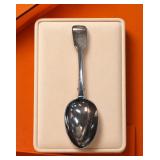 1862 Engraved Exeter Sterling Silver Spoon