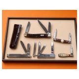 Pocket Knife Collection Schrader Walden & Win