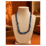 20in Lapis Chip Bead Necklace