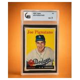 1958 Topps Joe Pignatano Card GAI NM 7