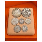 Silver Coins: Canada and Mexico