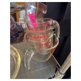 Pyrex Glass Measuring Cups