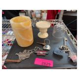 Decorative Keychains and Tableware