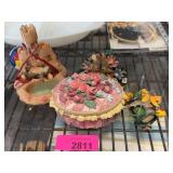 Charming Tails Figurines and Music Box