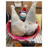 Fabric Gnome Figures and Plush Toy