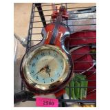 SunShine Violin-Shaped Wall Clock Quartz