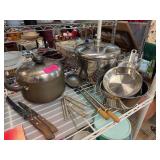 Calphalon Stainless and Assorted Cookware Set