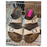 Birkenstock Leather Sandals, White