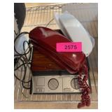 Vintage Push-Button Telephone Set