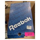 Reebok White Leather Sneakers Size 8.5 D