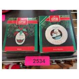 Hallmark Keepsake Ornaments Lot, 1991