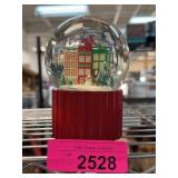 Threshold Village Snow Globe