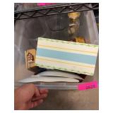 Box Lot: Vases, Bottles, and Trinket Boxes