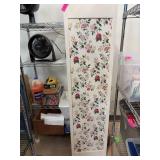 Floral Four-Panel Folding Room Divider Screen