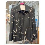 Linda Allard Ellen Tracy Size 12 Zip Jacket