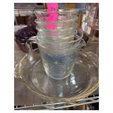 Glass Measuring Cups and Mixing Bowls Set