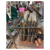 Vintage Vinyl Records with Wire
