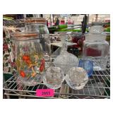Glass Jars and Decorative Tableware