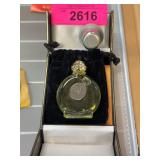 Glass Anointing Oil Bottle with Christian Ins