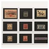 U.S. Stamps Collection, 9 Pieces