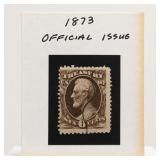 1873 U.S. Treasury Department 6Â¢ Stamp