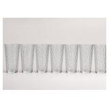 Libbey Hobnail Glass Tumbler Set of 12