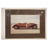 William Plante Framed Classic Car Print