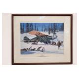 Robert Bradford "The Big Bellanca" Signed Print