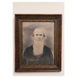 Framed Portrait Photograph in Ornate Frame