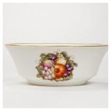 Andrea by Sadek Fruit Motif Porcelain Bowl