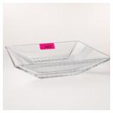Tiffany & Co. Metropolis Crystal Square Bowl
