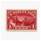 1913 U.S. Parcel Post 1Â¢ Post Office Clerk Q1
